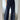 NAVY BLUE TRACK PANTS WITH STRIPES - LOOSE FIT NAVY BLUE RETRO STYLE
