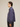 NAVY BLUE ZIP-UP JACKET OVERSIZED DISTRESSED LUXURY