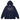 NAVY FLORAL EMBROIDERED INDIE HOODIE PASTORAL PRINT