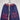 NAVY LETTER PRINT SWEATPANTS Y2K