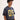 NAVY MESH FOOTBALL JERSEY WITH HOLLOW FABRIC CREW NECK DESIGN