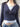 NAVY RIBBED BUTTON-UP SHIRT LONG SLEEVE SLIM FIT CASUAL