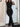 NAVY RIBBED TWO-PIECE SET CASUAL SPORTS SPANDEX FABRIC