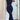 NAVY RIBBED TWO-PIECE SET CASUAL SPORTS SPANDEX FABRIC