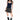 NAVY TANK TOP LACE TRIM RHINESTONE BOW