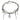 NECKLACE CELESTIAL WINGS SILVER CROSS PENDANT ANGEL WINGS NECKLACE