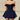 OFF-THE-SHOULDER NAVY MINI DRESS Y2K STYLE
