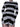 OFF-THE-SHOULDER SWEATER DRESS GRAY AND BLACK STRIPED KNITTED MINI DRESS