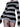 OFF-THE-SHOULDER SWEATER DRESS GRAY AND BLACK STRIPED KNITTED MINI DRESS
