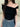 OFF-THE-SHOULDER WHITE TOP WITH FLUTTER SLEEVES AND FLATTERING SILHOUETTE
