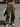 OLIVE GREEN CARGO PANTS WITH MULTIPLE POCKETS AND LOOSE FIT