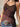 OLIVE GREEN FLORAL HALTER TOP VINTAGE HALTER RUCHED BACKLESS