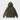 OLIVE GREEN HOODED SWEATSHIRT WASHED HOODIE