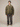 OLIVE GREEN PUFFER JACKET WITH OVERSIZED DROPPED SHOULDER DESIGN