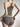 OLIVE GREEN TANK TOP AND SHORTS SET WITH VIBRANT CONTRAST COLOR