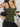 OLIVE GREEN TANK TOP SLIM FIT ROUND NECK