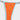 ORANGE AND BLUE BIKINI WITH SIZING GUIDE FOR OPTIMAL FIT