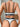 ORANGE LINGERIE SET ADULT TWO-PIECE