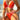 ORANGE LINGERIE SET ADULT TWO-PIECE