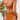 ORANGE TWO-PIECE SWIMSUIT: COMFORTABLE FIT