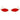 OVAL RED SUNGLASSES Y2K GLOW