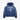 OVERSIZED BLUE HOODED SWEATSHIRT - OVERSIZED BLUE COTTON DESIGN