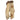OVERSIZED DISTRESSED FUR-TRIMMED PANTS FOR CASUAL WEAR