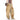 OVERSIZED DISTRESSED FUR-TRIMMED PANTS FOR CASUAL WEAR