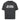 OVERSIZED PREMIUM SHIRT - BLACK WITH WHITE TEXT DESIGN - XL / Black - Sweetheart Supplies
