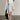 OVERSIZED SHEER WHITE LONG SLEEVE BLOUSE - S - Sweetheart Supplies