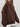 OVERSIZED SWEATSHIRT AND SKIRT SET VINTAGE STYLE LOOSE FIT OUTFIT - Brown / S - Sweetheart Supplies
