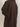 OVERSIZED SWEATSHIRT WITH BROWN AND LIGHT BLUE RETRO SPORTS FLEECE DESIGN