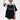 OVERSIZED T-SHIRT BLACK AND WHITE Y2K KOREAN VINTAGE STYLE