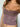 PAISLEY STRAPLESS TOP WITH OFFSET PRINT BANDEAU DESIGN