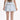 PASTEL BLUE BALLOON SKIRT WITH HEART BELT