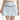 PASTEL BLUE BALLOON SKIRT WITH HEART BELT