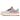 PASTEL COLOR BLOCK LOW-TOP SNEAKERS FOR WOMEN