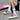 PASTEL COLOR BLOCK LOW-TOP SNEAKERS FOR WOMEN