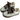 PASTEL SPRINKLES SKATER SNEAKERS MINT GREEN AND BROWN