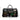 PATCHED DUFFEL BAG BLACK Y2K INSPIRED OXFORD CLOTH