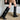PATENT KNEE-HIGH BOOTS DOUBLE BUCKLE KNEE-HIGH BOOTS