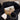 PATTERNED SHOULDER BAG WITH EDGE PAINT AESTHETIC