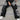 PATTERNED STRAIGHT LEG CASUAL PANTS