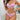 PINK 3D FLORAL LINGERIE SET ELEGANT BLOOM