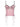 PINK AND BLACK LINGERIE TOP AND SKIRT SET WITH SWEETHEART NECKLINE