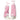 PINK AND WHITE LEG WARMERS: STYLISH LEG WARMERS IN SOFT FABRIC
