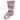 PINK BOW KNEE-HIGH SOCKS TEXTURED KNIT