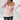 PINK COLOR BLOCK KNIT V-NECK SWEATER