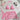 PINK CROCHET BIKINI SET WITH ELASTANE FABRIC TEXTURE