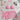 PINK CROCHET BIKINI SET WITH ELASTANE FABRIC TEXTURE